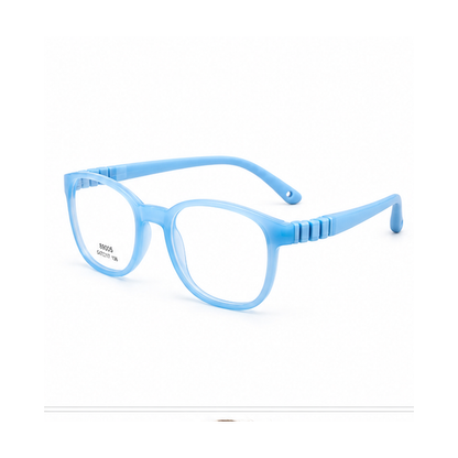 Óculos de Grau Infantil Masculino Azul Flexível 89005