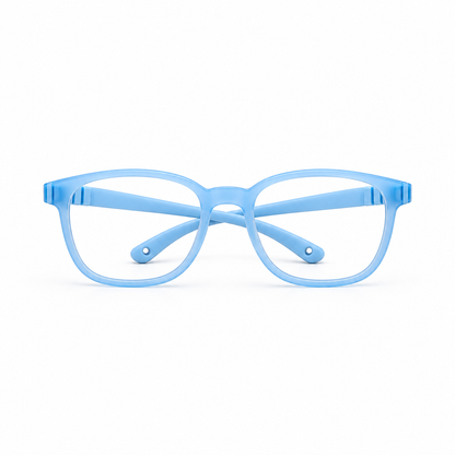 Óculos de Grau Infantil Masculino Azul Flexível 89005