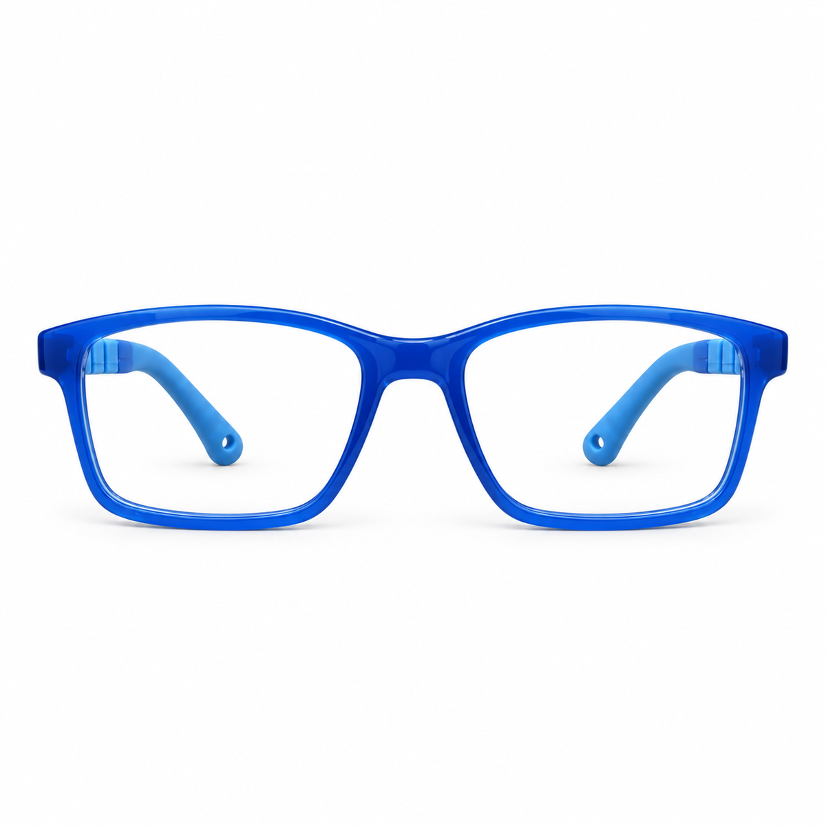 Óculos de Grau Infantil Masculino Azul Flexível 89002