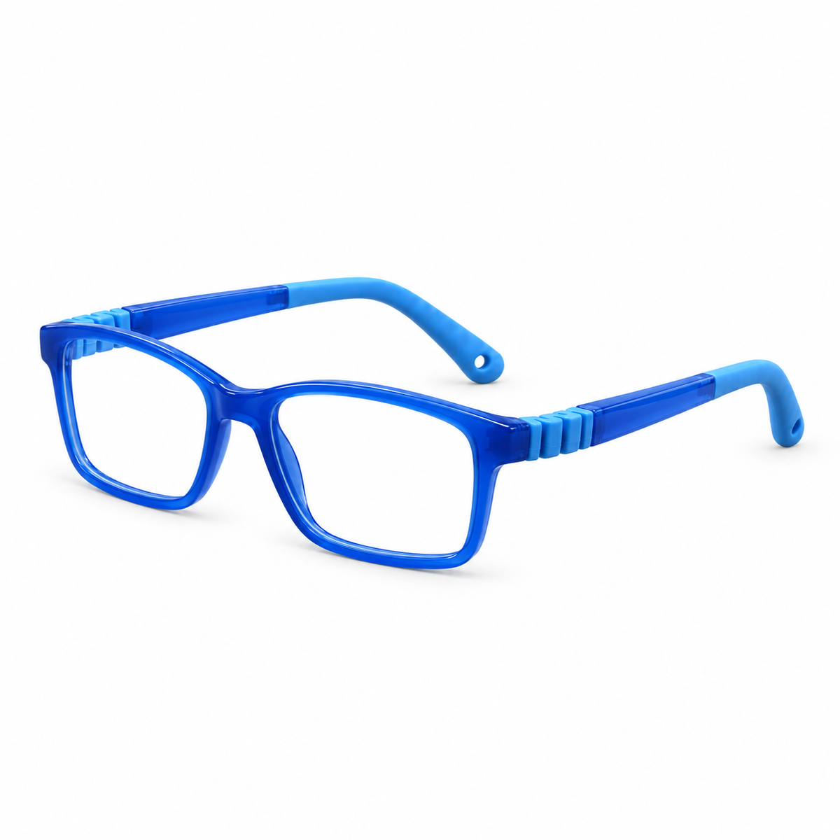 Óculos de Grau Infantil Masculino Azul Flexível 89002