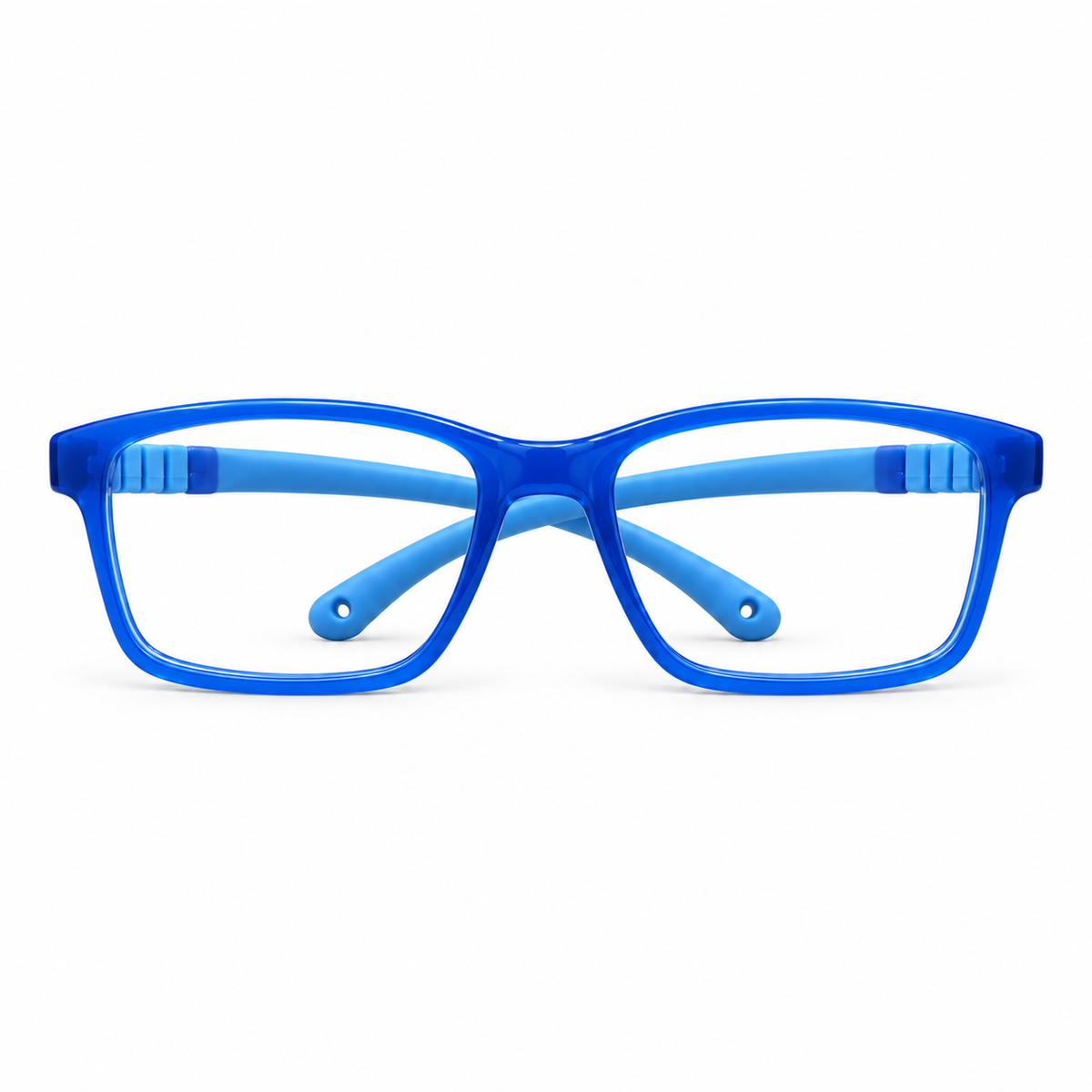 Óculos de Grau Infantil Masculino Azul Flexível 89002