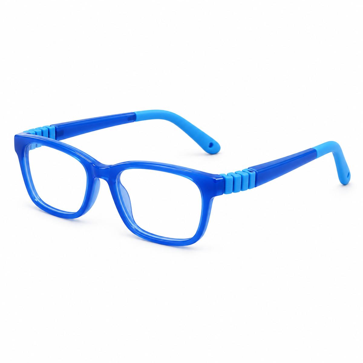 Óculos de Grau Infantil Masculino Azul Flexível 89003