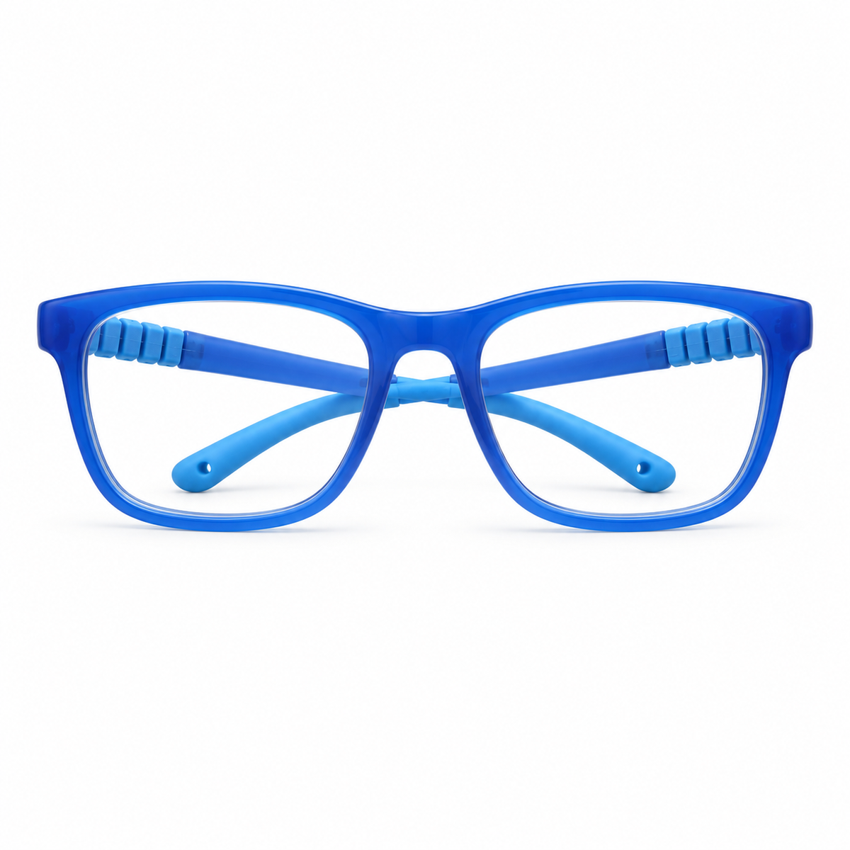 Óculos de Grau Infantil Masculino Azul Flexível 89003