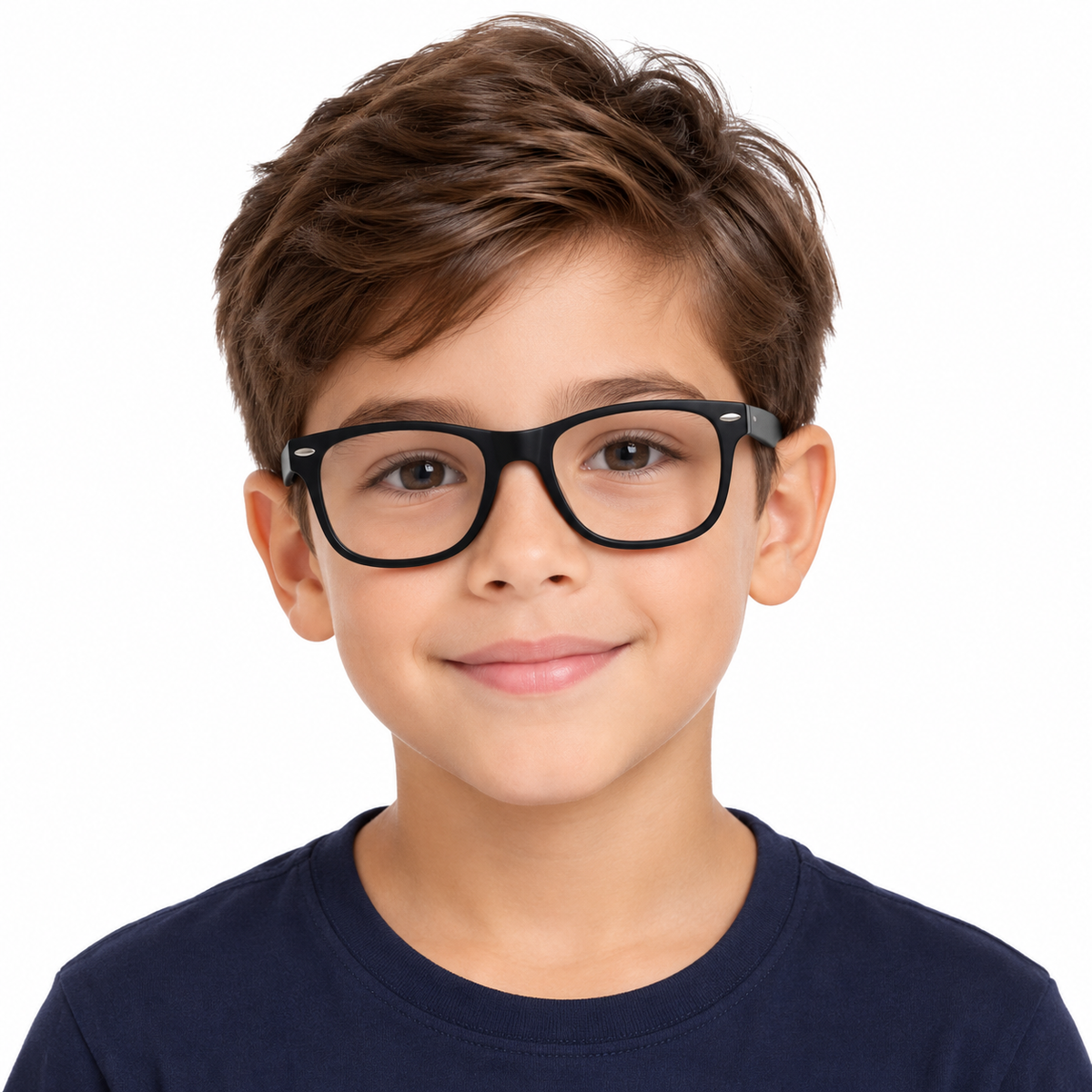 Óculos de Grau Infantil Masculino Preto HFL88267