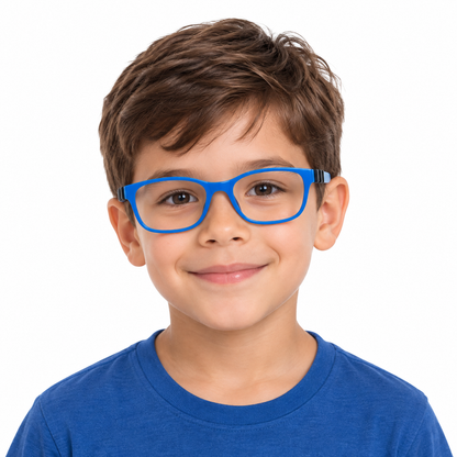 Óculos de Grau Infantil Masculino Azul 5052 C114