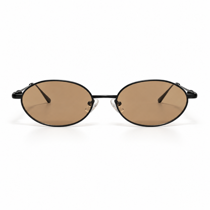 Óculos de Sol Feminino Preto com Lentes Cosméticas