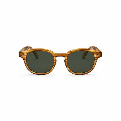 Óculos de Sol HT Acetato Âmbar
