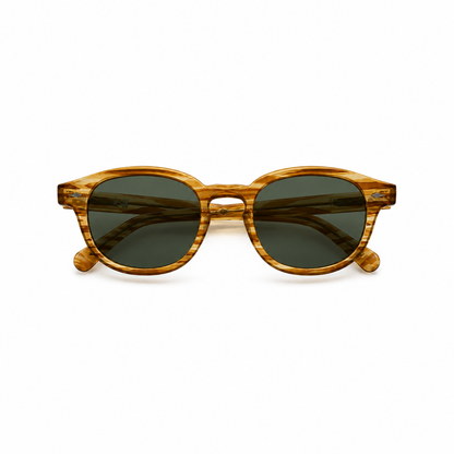 Óculos de Sol HT Acetato Âmbar
