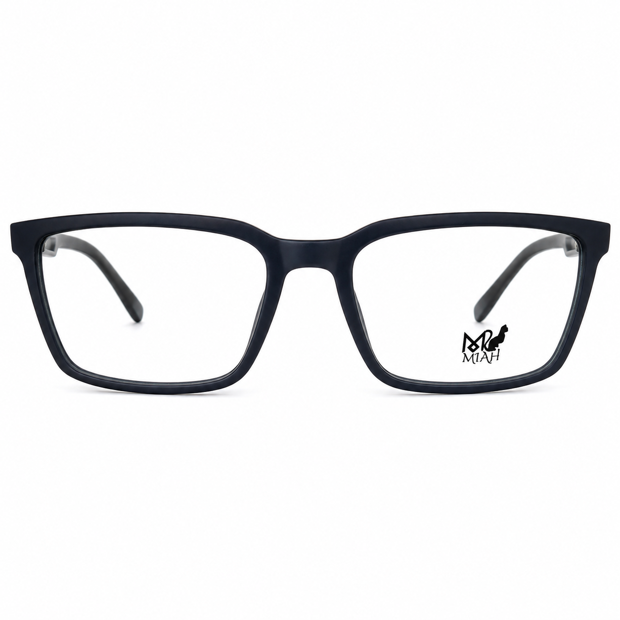 Armação masculina em acetato na cor azul fosco