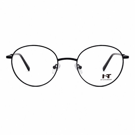 Armação Metal Preta HT Eyewear