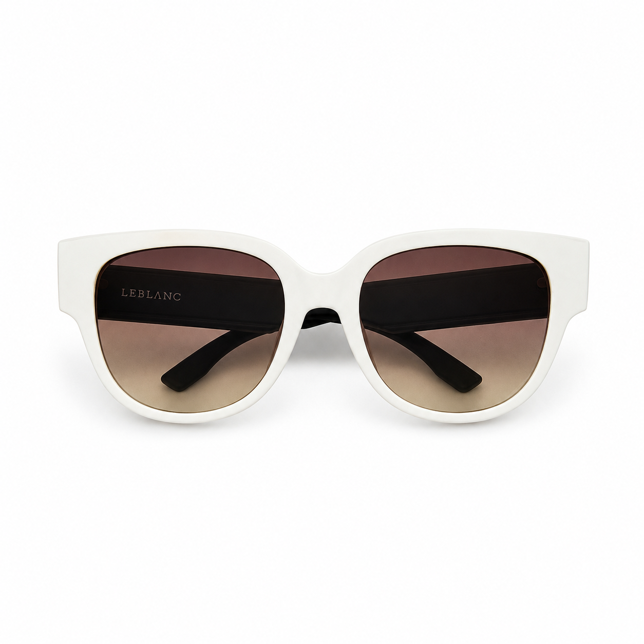 Óculos de Sol LeBlanc Branco Feminino Degradê