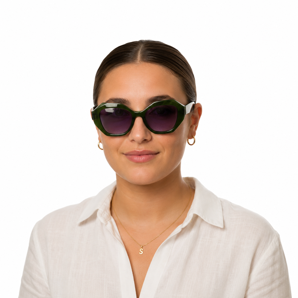 Óculos de Sol Cambridge Feminino Verde Oliva