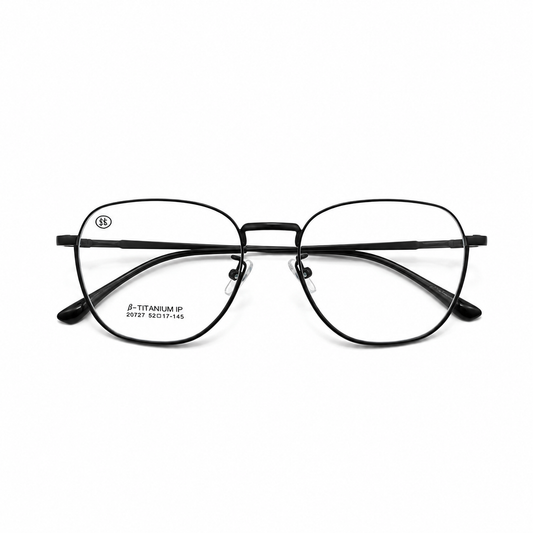 Óculos de Grau Masculino Beta Titanium Preto