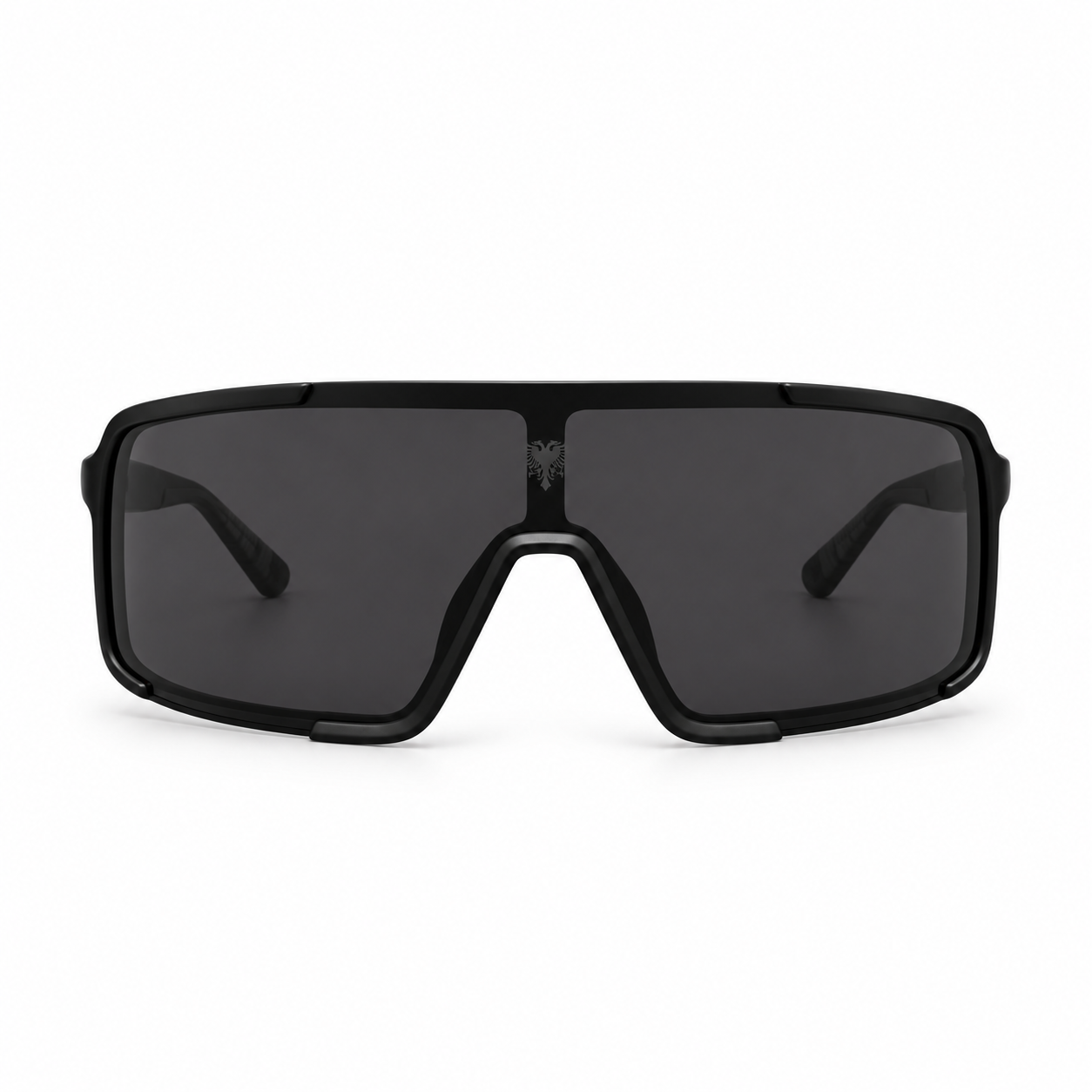 Óculos de Sol Unissex Cavalera Shield Preto com Lentes Fumê
