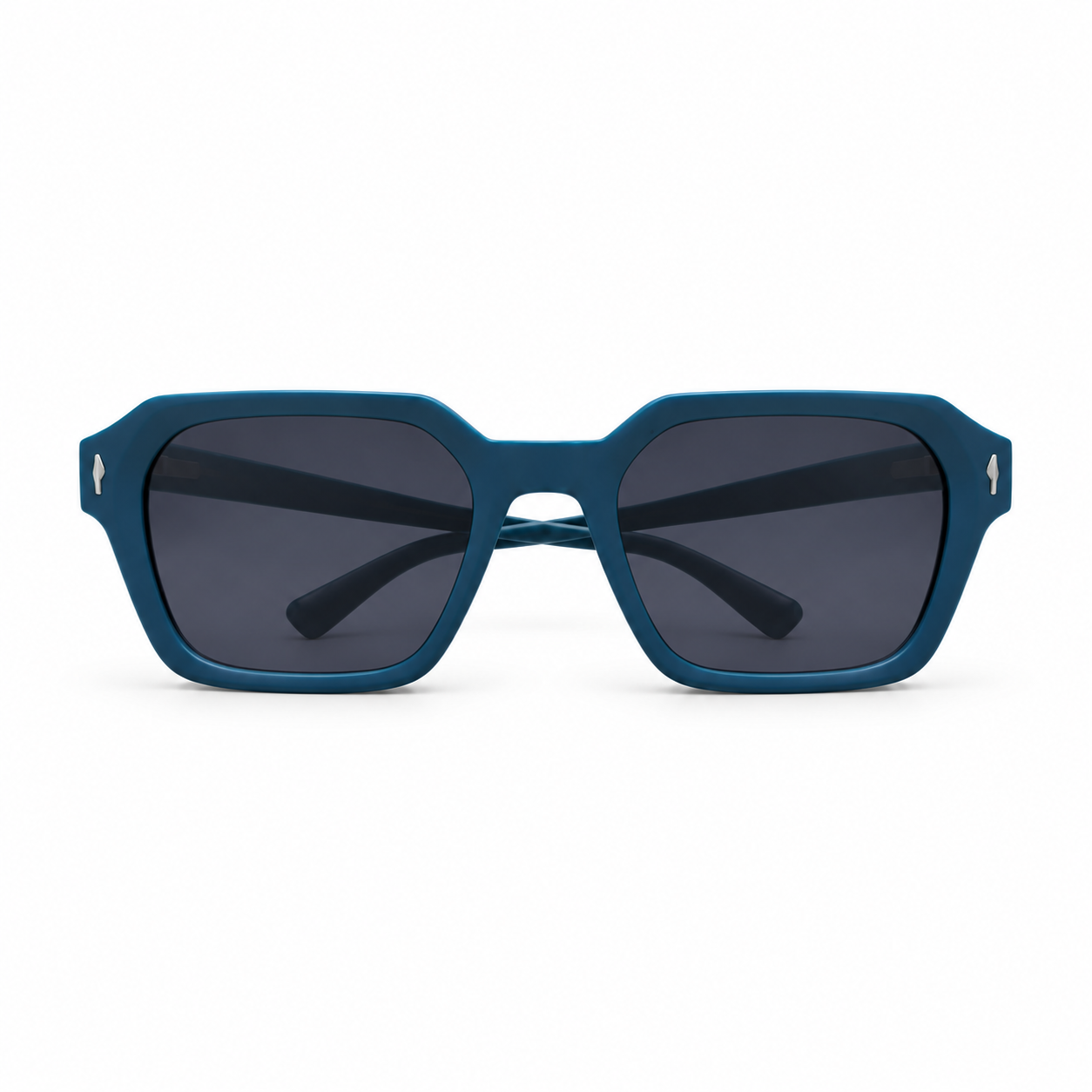Óculos de Sol Masculino Cavalera Quadrado Azul Petróleo
