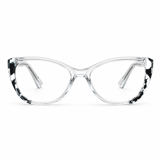 Óculos de Grau Feminino HT Cristal Gatinho