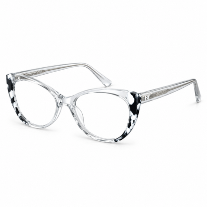 Óculos de Grau Feminino HT Cristal Gatinho